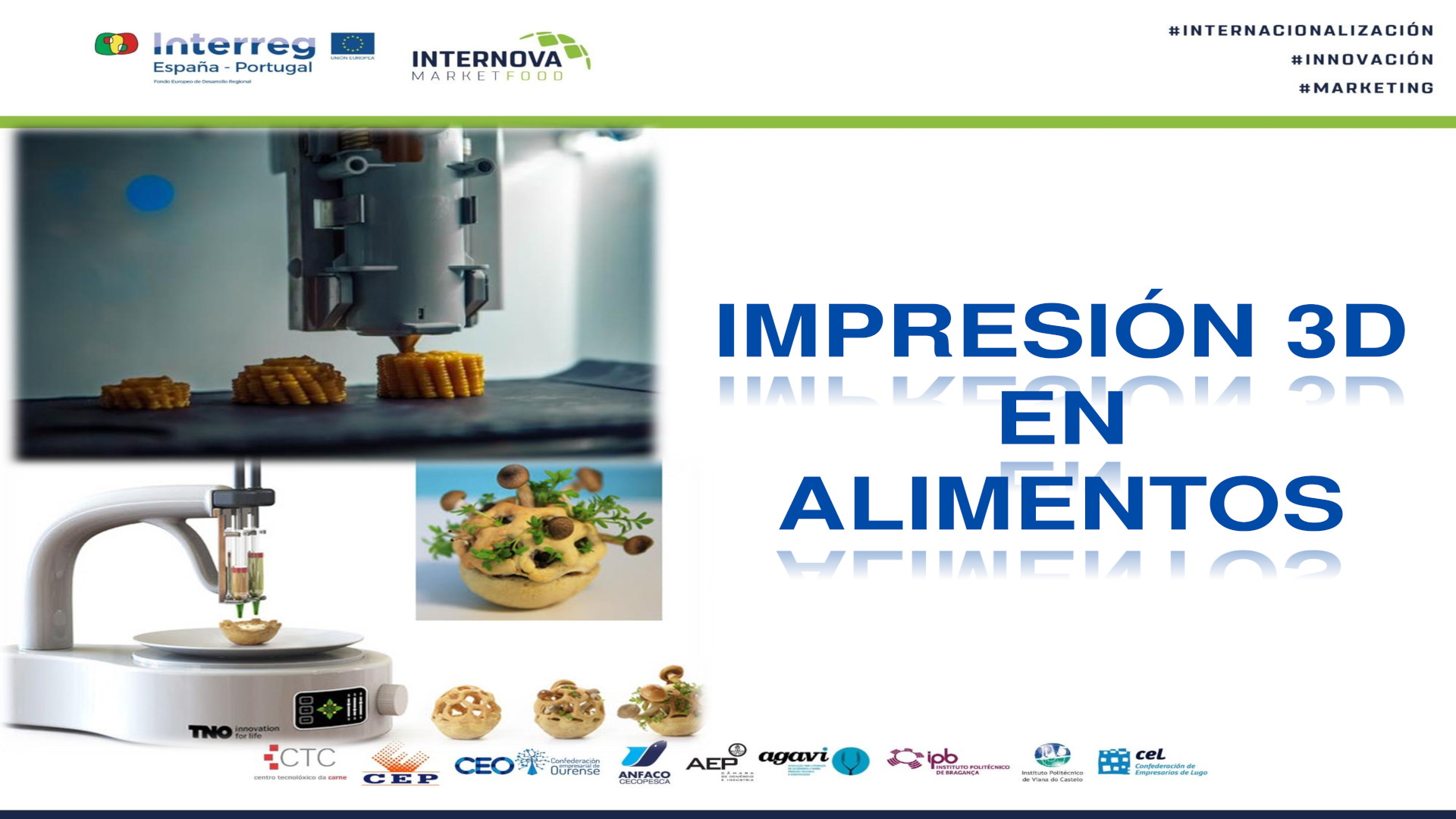 Impresión 3D en alimentos